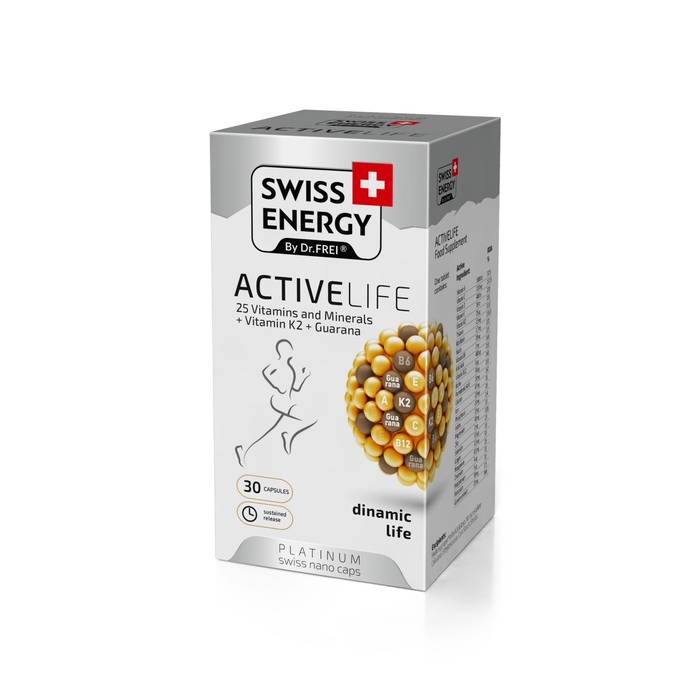 SWISS ENERGY Активен Живот Х 30, капсули