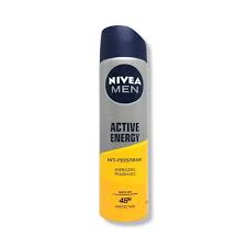 NIVEA ДЕЗОДОРАНТ МЪЖКИ, FRESH KICK, ACTIVE ENERGY, 150МЛ