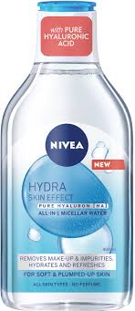 Nivea Hydra Skin Effect Мицеларна вода с хиалуронова киселина 400 мл