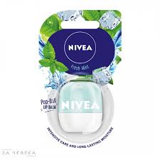 Nivea Балсам за устни Pop-Ball свежа мента 7 g
