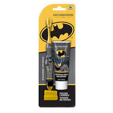 Naturaverde Disney Batman Комплект Детска четка и паста за зъби 25 ml