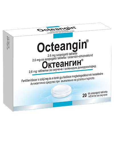 Octeangin при гърлобол 20 таблетки за смучене Phoenix Октеангин
