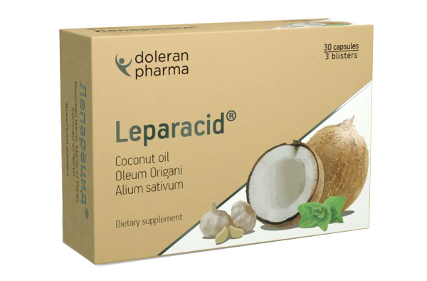 Лепарацид, Leparacid кaпсули 30 бр.