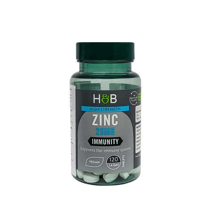 ЦИНК таблетки 25 мг * 120 HOLLAND & BARRETT