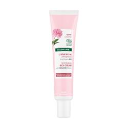 Klorane Peony Богат успокояващ крем за чувствителна и суха кожа с органичен божур 40мл