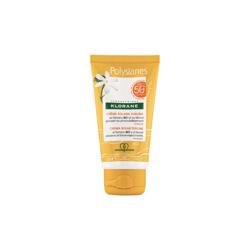Klorane Polysianes Слънцезащитен крем SPF50+ за лице с органично масло от таману и моной 50мл
